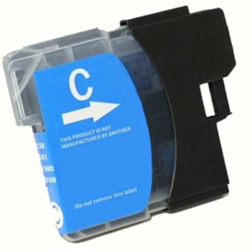 Compatible Brother LC61C Cyan Inkjet Cartridge