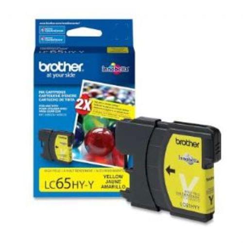 OEM Brother LC65HYY Yellow High Yield Ink Cartridge