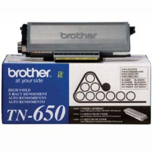 OEM Brother TN650 Black High-Yield Toner Cartridge