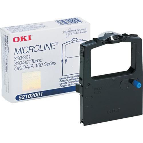 OEM Okidata 52102001 Black Nylon Printer Ribbon