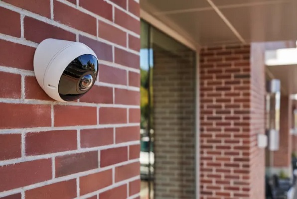 Security camera out of school