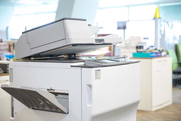 Multifunction printer in office