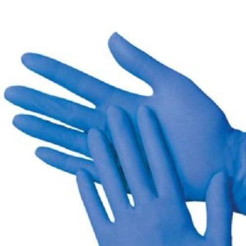 MEDIUM NITRILE PF EXAM GLOVE-BLUE 100