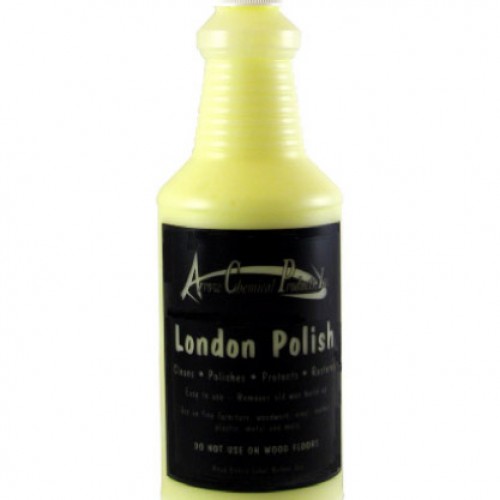 London Polish, Cleaner & Protector for Wood, Leather and Vinyl, 12 Quarts/case