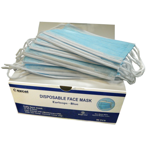 3 PLY FACE MASK STOCKED NOW!