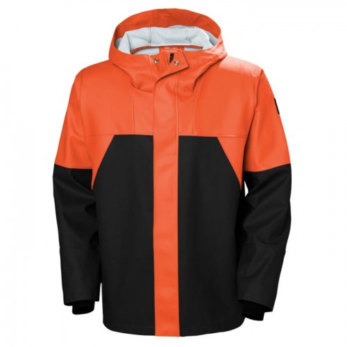 *STORM RAIN JACKET, ORANGE EXTRA SMALL