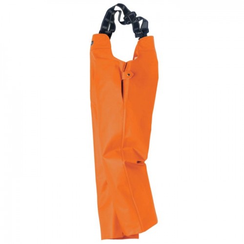 *NUSFJORD BIB, ORANGE 3XL