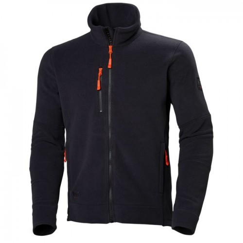 *KENSINGTON FLEECE JACKET, BLACK LARGE