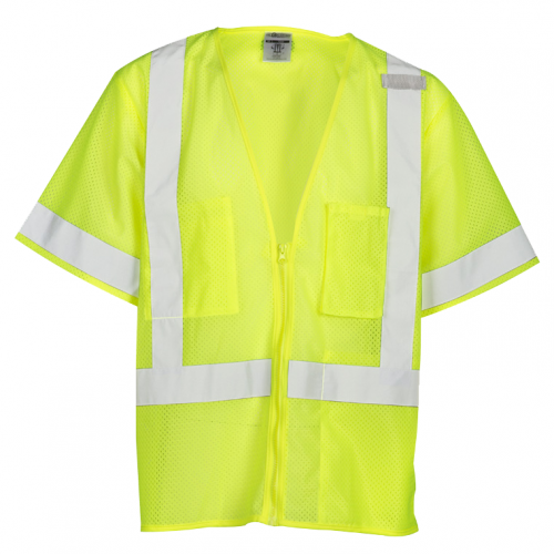 All Mesh Vest - Yellow/Lime 2XL