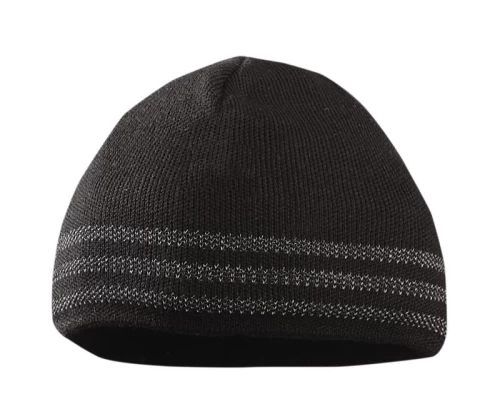 *Tri-Band Reflective Beanie Black