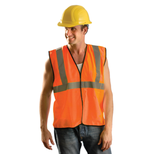 High Visibility Value Mesh Standard Vest, Small/Medium, Orange