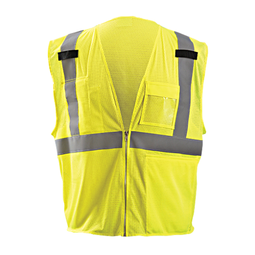 *Mesh Tablet Vest, 2X, Yellow