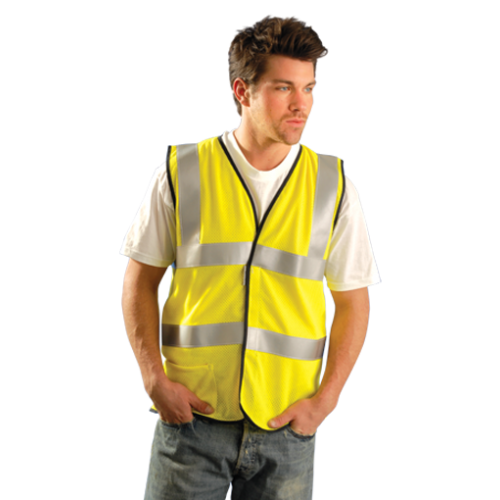 *Premium Flame Resistant Dual Stripe Mesh Vest HRC 1, 4X