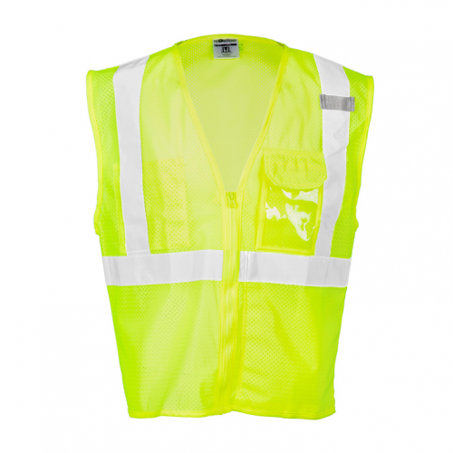 Clear ID Vest Yellow 4X-5X