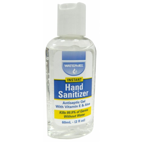 Hand Sanitizer 2 OZ. Squeeze Bottle - Water Jel