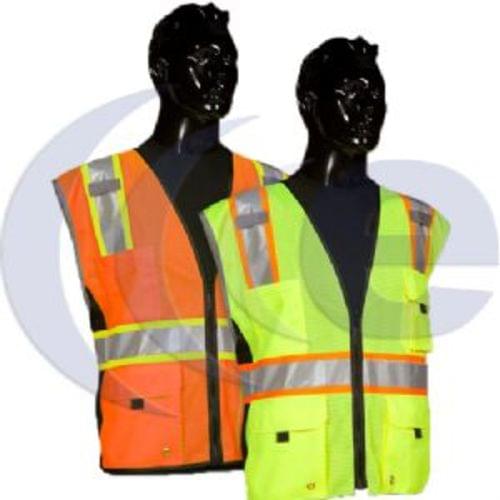 CSVT-212 Class 2 Premium Sport Series Mesh Vest, Orange, 2X-Large