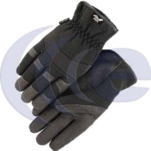 Armor Skin Synthetic Leather, Stretch back, Slip On, Black, Heatlok Lining  - Large