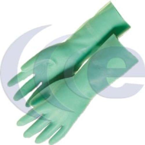 Nitrile, Flock Lined, 13", 15 Mil, Green - 2XL