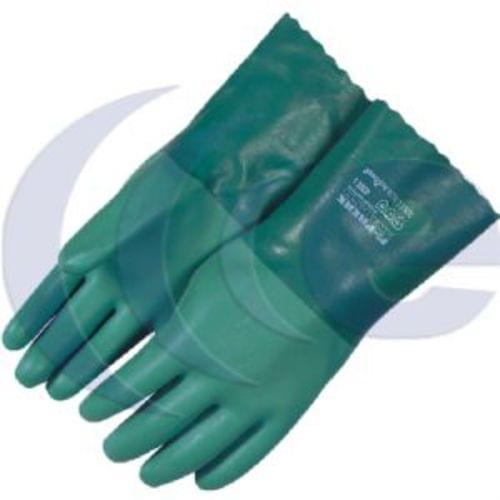 Neoprene, Double Dip Sand Finish, Interlock Lined, 1;, Green - Large