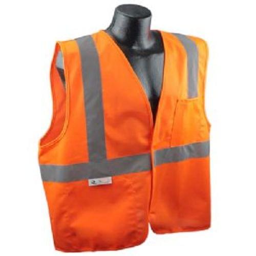 SV2 Economy Class 2 Safety Vest - Orange 2XL