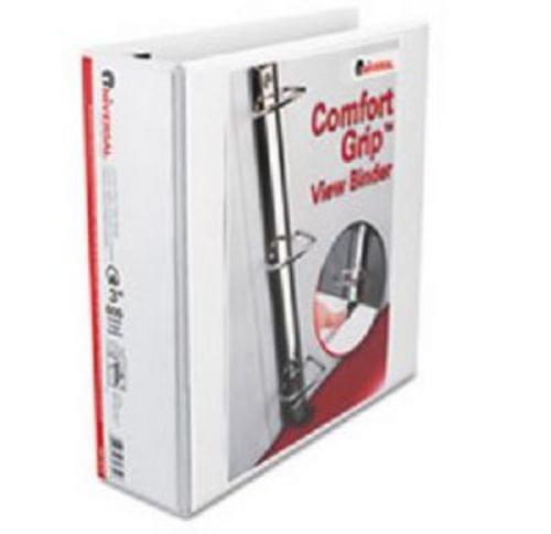 Comfort Grip Deluxe Plus D-Ring View Binder 3'' Capacity