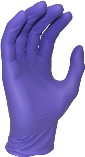 Halyard Health PURPLE NITRILE* Nitrile Exam Gloves Powder-Free Small