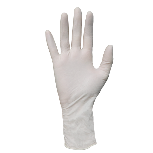 Excel Latex Powder Free Exam Gloves 5 Mil 100 Per Box MEDIUM