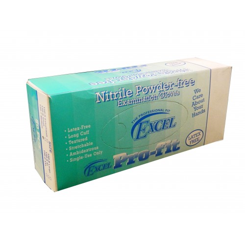 EXCEL NITRILE EXTRA SMALL POWDER-FREE EXAM GLOVES