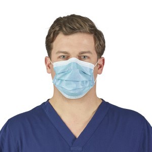 HALYARD* Aqua Level 3 Anti-Fog Procedure Mask With Earloops