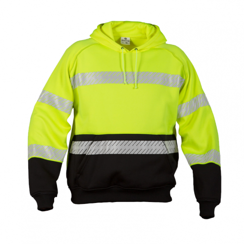 Pull Over Hoodie Lime/Yellow 4X
