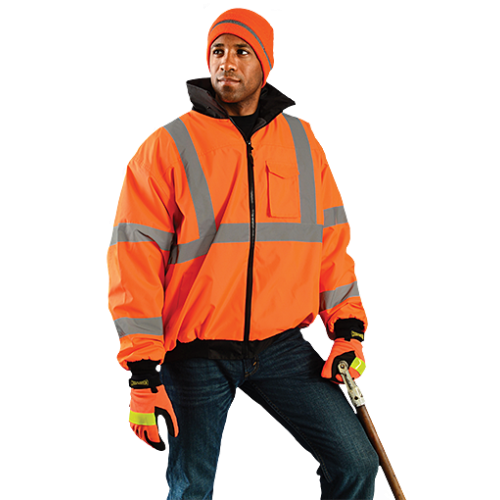 *Value Bomber Jacket Orange X-Large