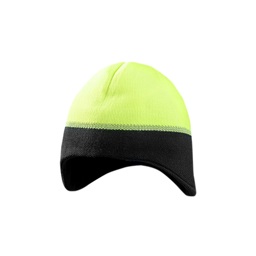 *Ear Warming Reflective Beanie Yellow