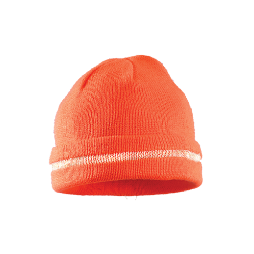 *Hi-Viz Knit Cap Orange