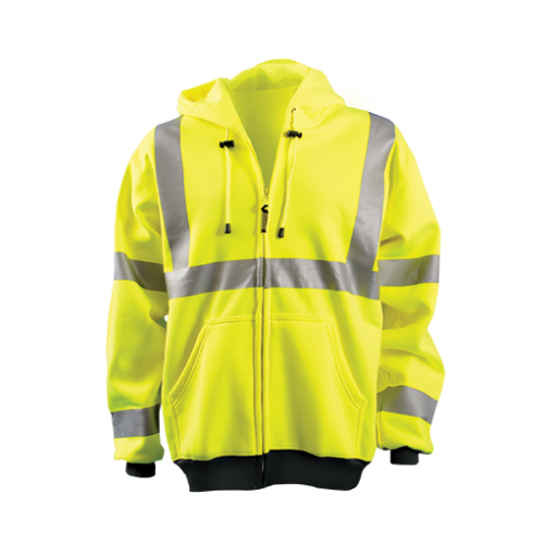 *Premium Wicking Hoodie Sweatshirt Yellow 4X