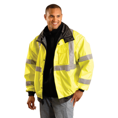 *Premium Four-Way Original Bomber Jacket Yellow Medium