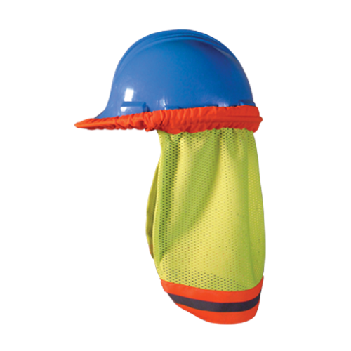 *Self Extinguishing High Visibility Hard Hat Shade