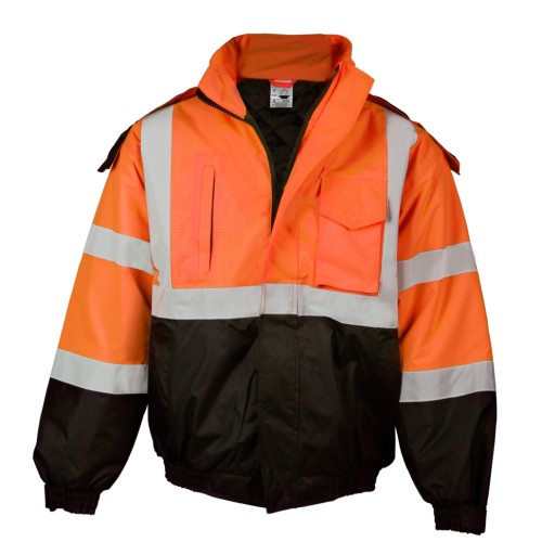 Orange Economy Bomber Jacket 5X