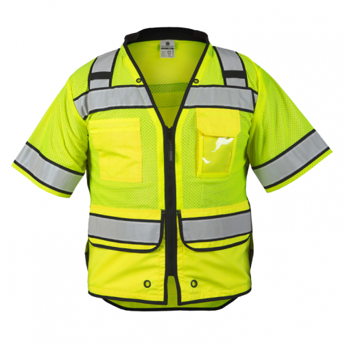 High Performance Surveyors Vest Economy Lime/Yellow