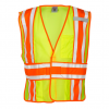 4-Season Ultra-Cool Breakaway Safety Vest - Yellow/Lime 2XL-4XL