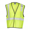 Economy Series 1-Pocket Mesh Safety Vest - Yellow/Lime LARGE-EXTRA LARGE