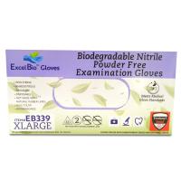 ExcelBio Gloves  Biodegradable Nitrile Examination Gloves -  XLARGE