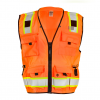 Professional Surveyors Safety Vest - Orange-XL