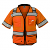 High Performance Surveyors Vest Economy Orange 5X
