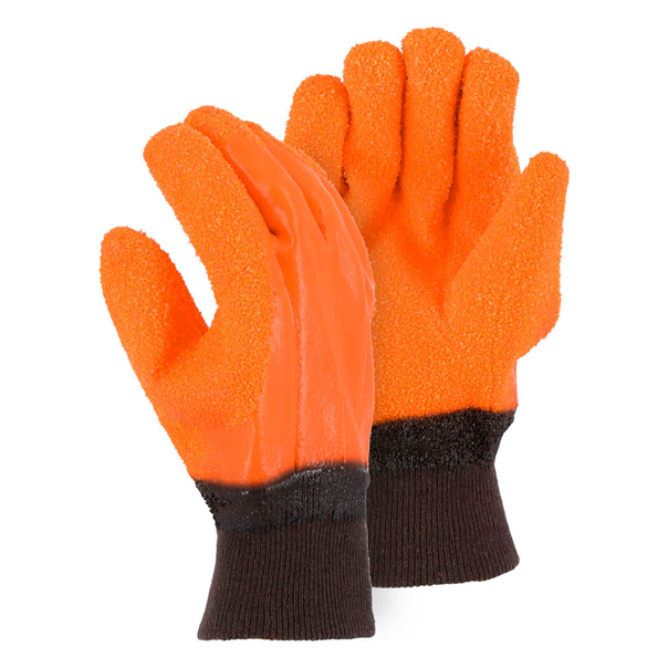 3370G (Foam Lined Grit Finish PVC Glove)