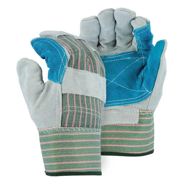 4502CDP (Regular Split LEather, Double Palm, Safety Cuff)