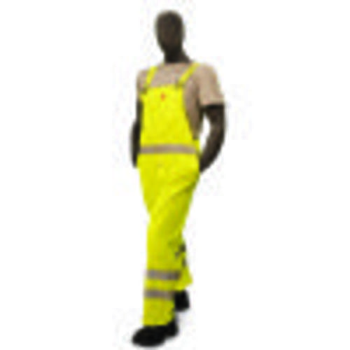 75429RY Hi-Viz Flexothane Flame Resistant Bib Overall