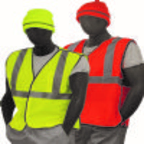 75-3205/75-3206 5-Point Breakaway Mesh Class 2 Safety Vest