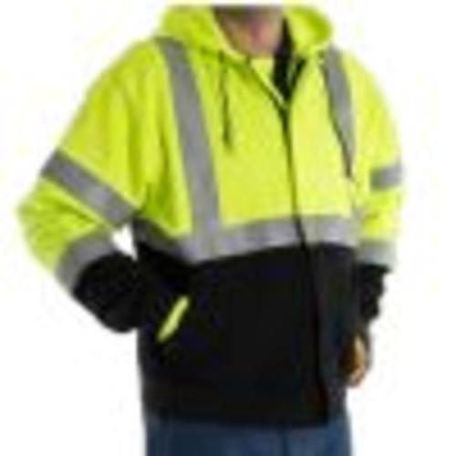 95678 12 oz. FR Cotton Knit Fleece Hooded Zip-Up