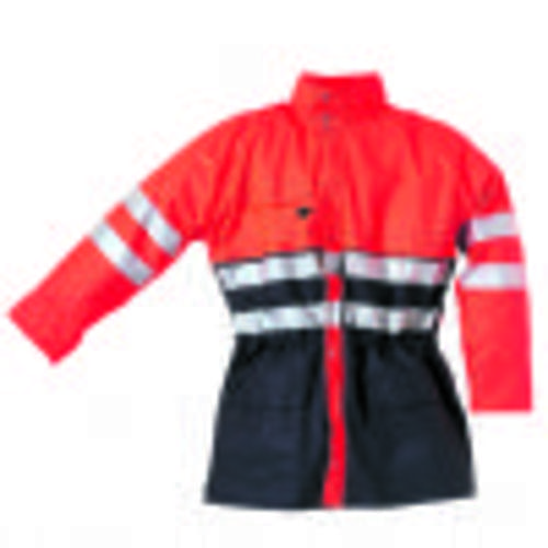 78985NO Karymsky Flexothane Hi-Viz Orange/Black Jacket w/ Zip-Out Liner