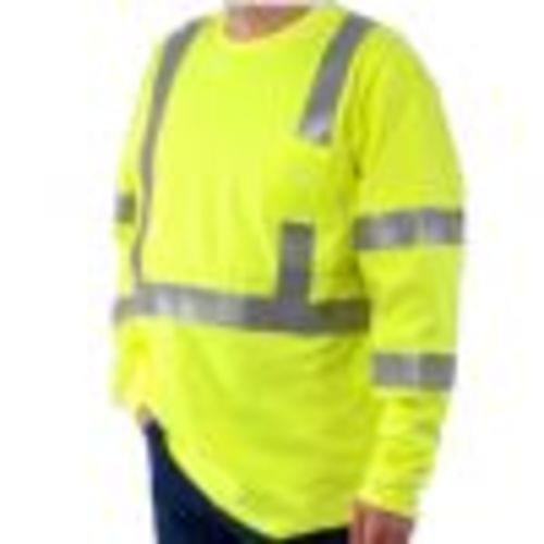95637 7.5 oz. Hi-Viz Cotton Class 3 FR T-Shirt